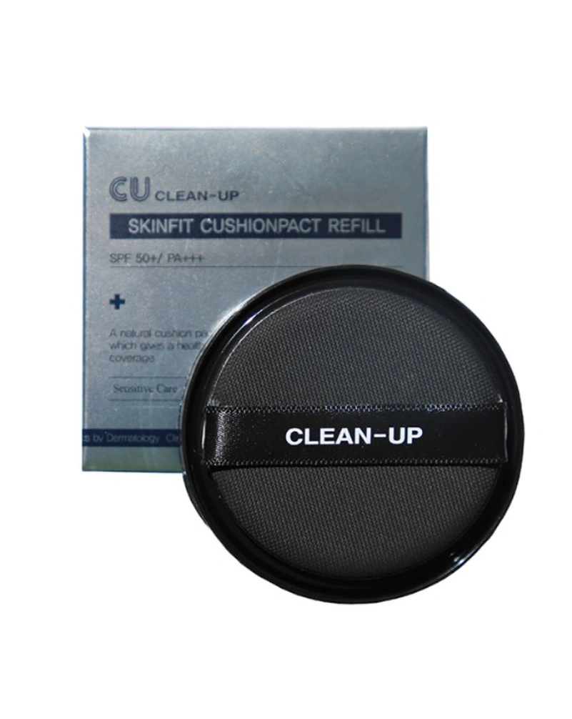 CU SKIN Clean-Up Skinfit Cushion SPF 50+ PA+++ (REFILL) - Змінний блок до кушону (21 тон ),15 г.