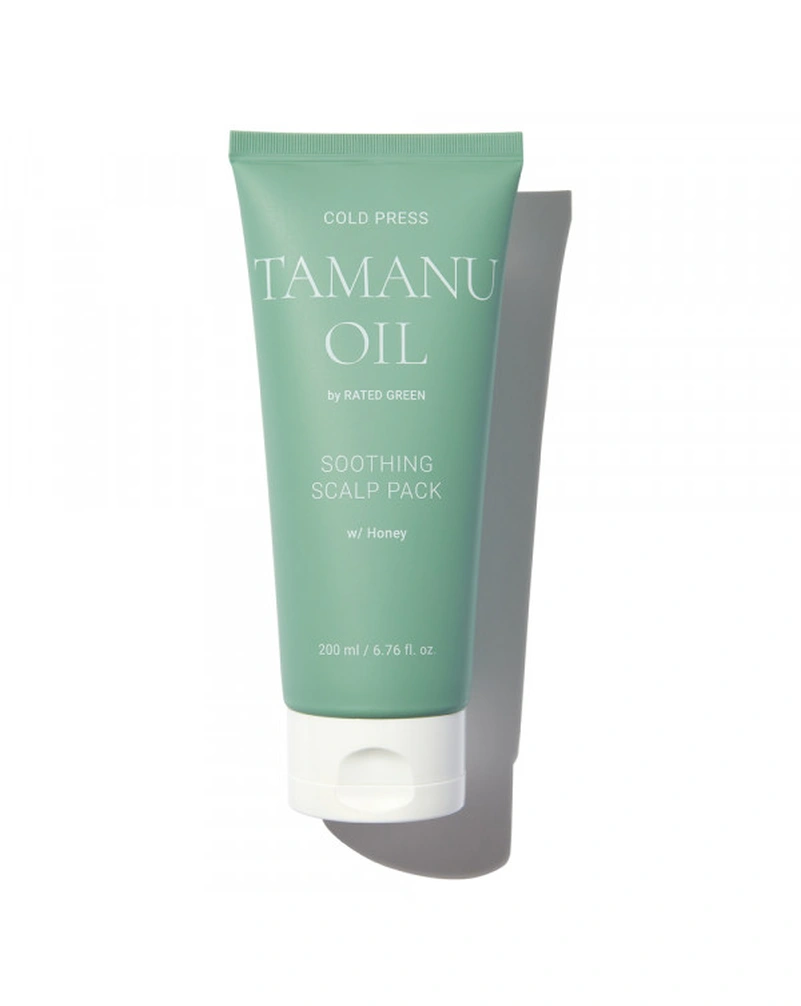 RATED GREEN COLD PRESS TAMANU SOOTHING SCALP PACK - МАСКА ДЛЯ ВОЛОССЯ З ОЛІЄЮ ТАМАНУ, 200МЛ