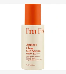 Сонцезахисна сироватка з абрикосом I'M FROM Apricot Clear Sun Serum, 50 мл