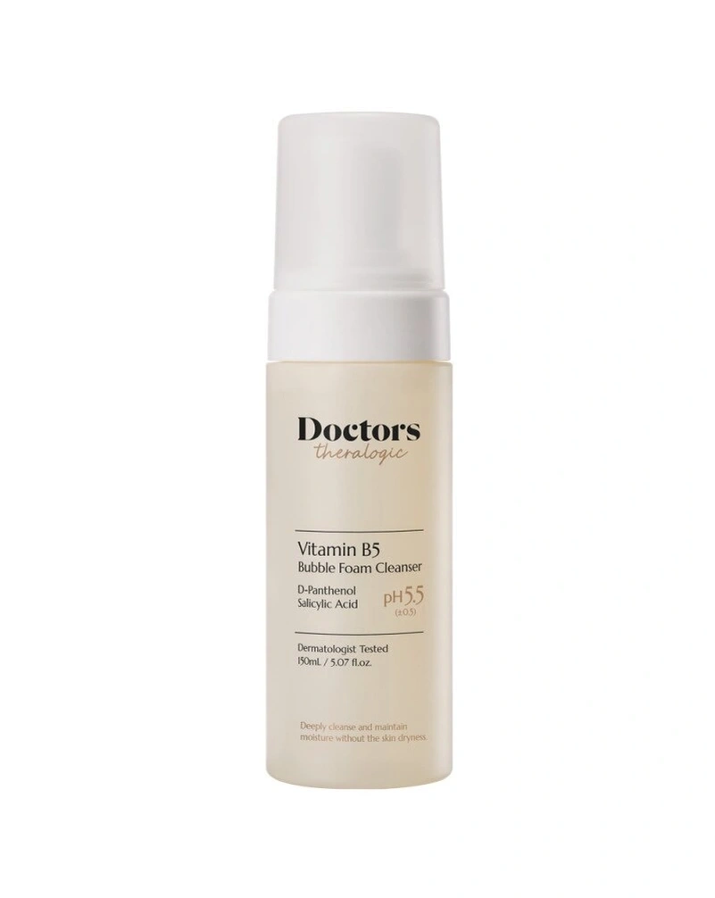 DOCTORS VITAMIN B5 BUBBLE FOAM CLEANSER - ПІНКА-МУС ДЛЯ ВМИВАННЯ З Д-ПАНТЕНОЛОМ,150 МЛ.