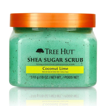 TREE HUT Coconut Lime Sugar Scrub - Скраб для тіла з ароматом лайму та кокосу, 510 г.