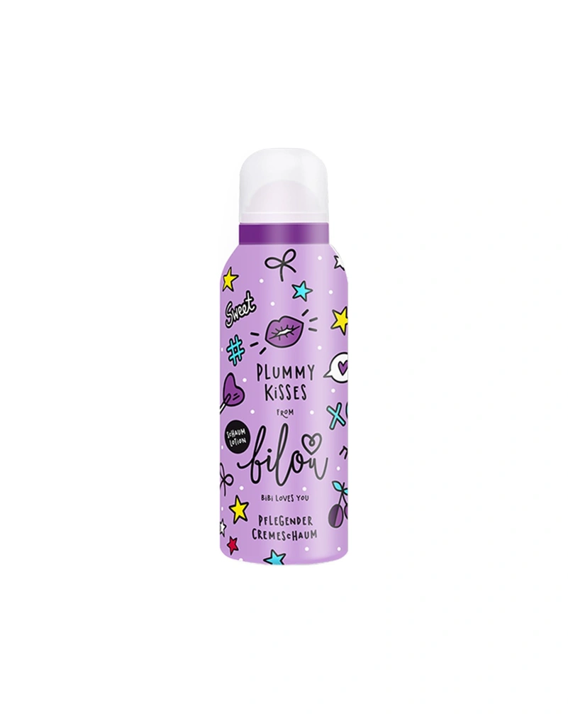 BILOU Body Lotion "Plummy Kisses" - Лосьйон-пінка для тіла "Вогняний поцілунок",150 мл.