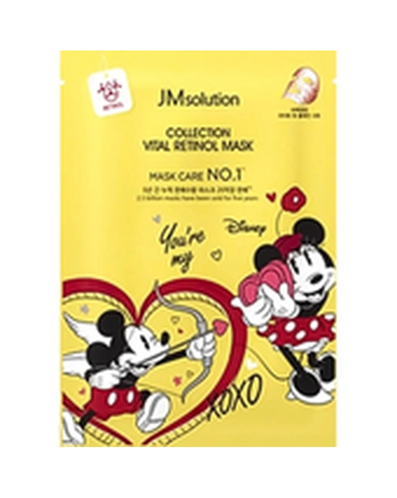 JMSolution Disney Collection Vital Retinol - Тканинна маска для обличчя з ретинолом, 30 мл.