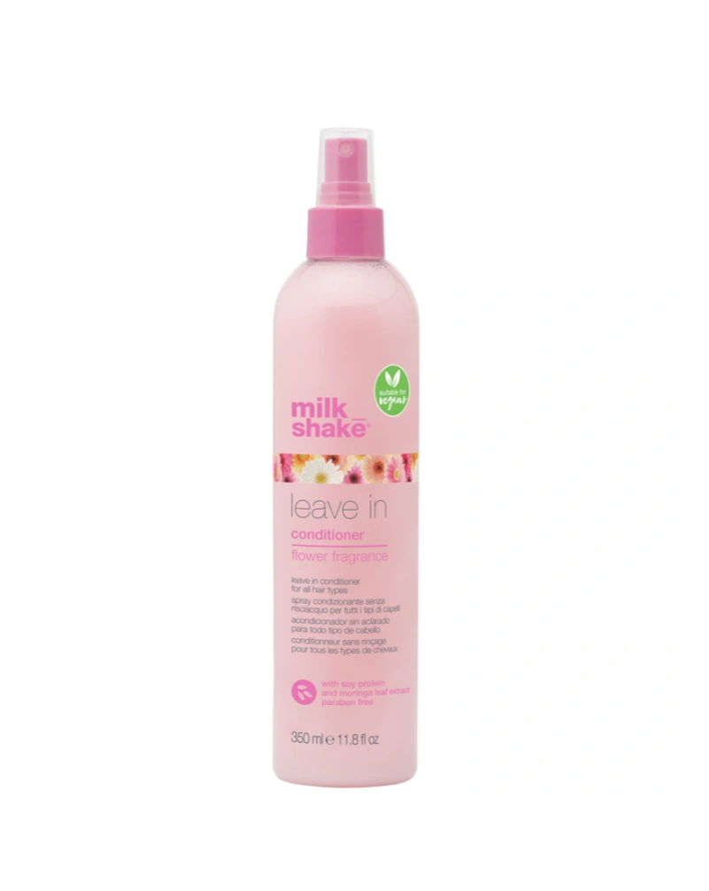 Незмивний спрей-кондиціонер для зволоження волосся milk shake flower fragrance leave-іn conditioner, 350 мл