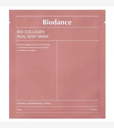 Гідрогелева маска для обличчя з колагеном Biodance Bio Collagen Real Deep Mask Sheet, 34 ГР