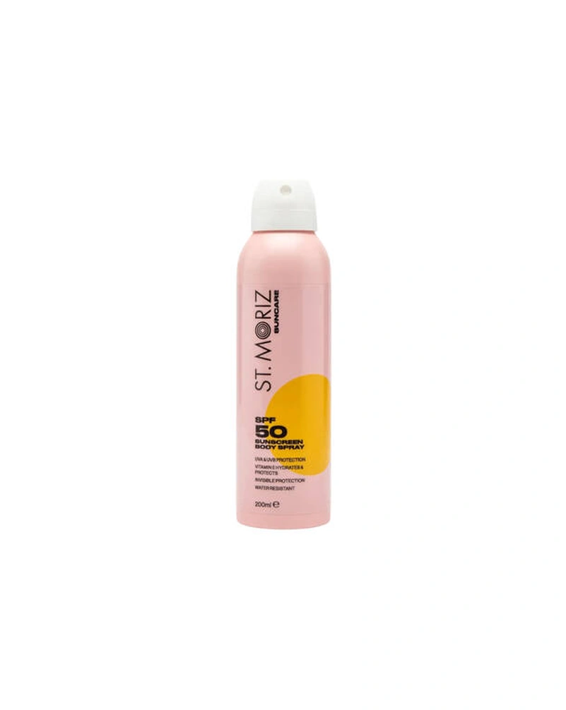 Солнцезащитный спрей st.moriz suncare spf 50 body spray, 200 мл