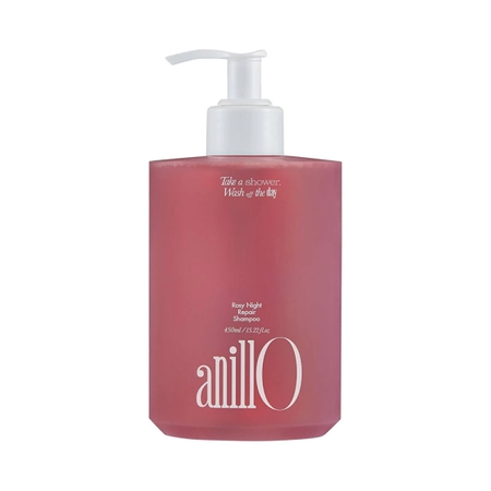 ВІДНОВЛЮЮЧИЙ ШАМПУНЬ ANILLO ROSY NIGHT REPAIR SHAMPOO, 450 МЛ