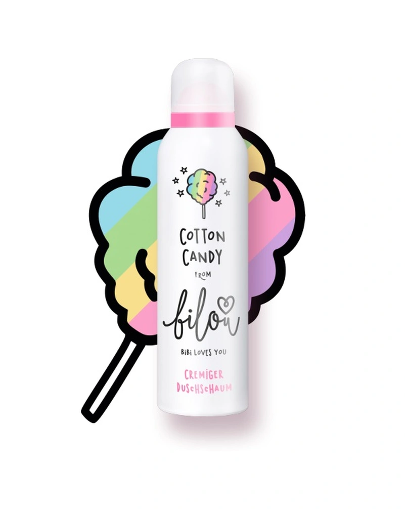 BILOU Shower Foam "Candy Cotton" - Пінка для душу "Солодка Ватта",200 мл.