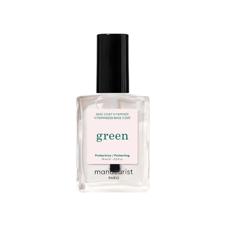 Вітамінізована основа під лак для нігтів Manucurist Base Coat Vitaminee Green, 15 мл
