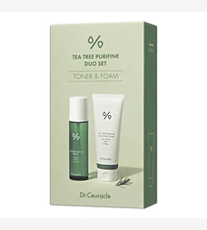 Dr.Ceuracle Tea Tree Purifine Duo Set - набор средств с чайным деревом (тонер + пенка для умывания)