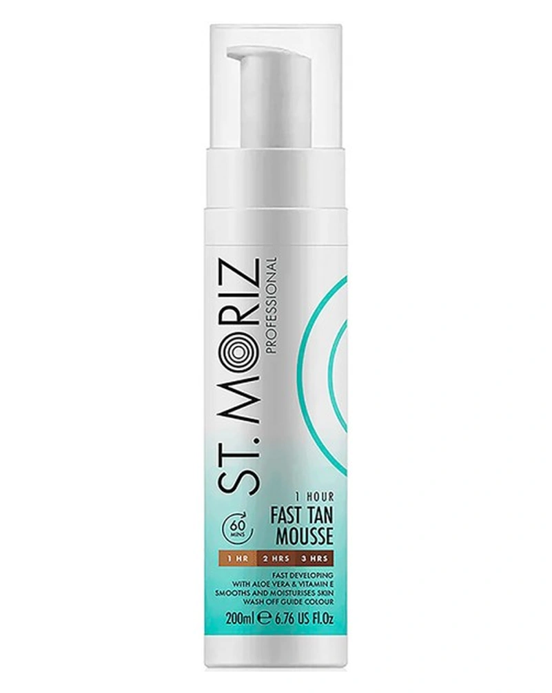 St.Moriz Pro Fast Tan - Автобронзат-мус для експрес  засмаги ,200 мл.