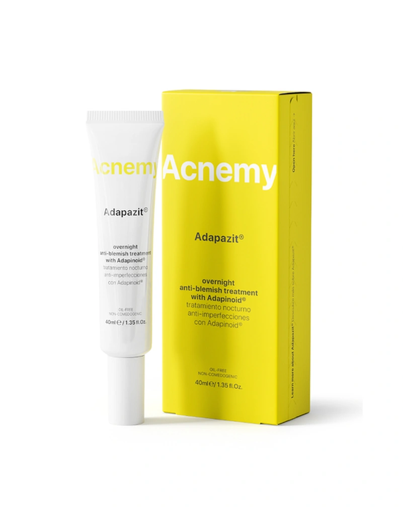 Нічний засіб для вирівнювання тону обличчя acnemy adapazit, 40 мл