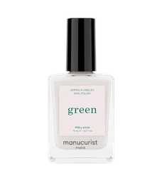 Лак для нігтів з молочним відтінком Manucurist Green™ Milky White, 15 мл