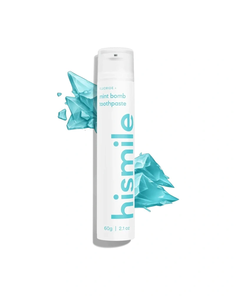 Зубная паста со вкусом мяты hismile mint bomb toothpaste, 60 г
