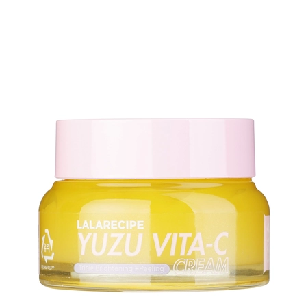 ОСВЕЩАЮЩИЙ КРЕМ С НИАЦИНАМИДОМ 5% И ЭКСТРАКТОМ ЮДЗУ LALARECIPE YUZU VITA C CREAM, 50 МЛ