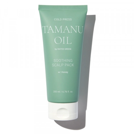 RATED GREEN COLD PRESS TAMANU SOOTHING SCALP PACK - МАСКА ДЛЯ ВОЛОС С МАСЛОМ ТАМАНА, 200МЛ