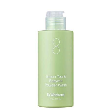 BY WISHTREND GREEN TEA & ENZYME POWDER WASH - ПУДРА ЕНЗИМНА ДЛЯ ВМИВАННЯ З АРОМАТОМ МАТЧІ, 110 Г