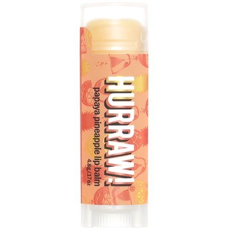 HURRAW! PINEAPPLE LIP BALM - БАЛЬЗАМ ДЛЯ ГУБ "АНАНАС І ПАПАЙЯ", 4,8Г