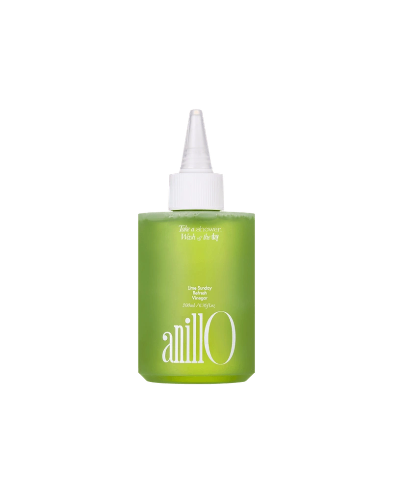 Освежающий ополаскиватель для волос anillo lime sunday refresh hair vinegar, 200 мл