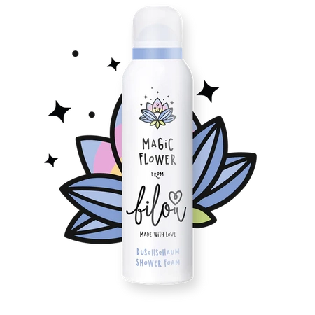 BILOU Magic Flower Shower Foam - Пінка для душу "Магічні квіти" , 200 мл.