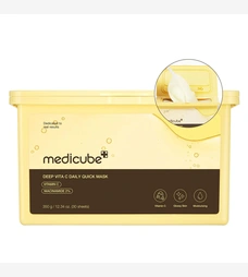 Набор тканевых масок с витамином C для освещения Medicube Deep Vita C Daily Quick Mask, 30 шт