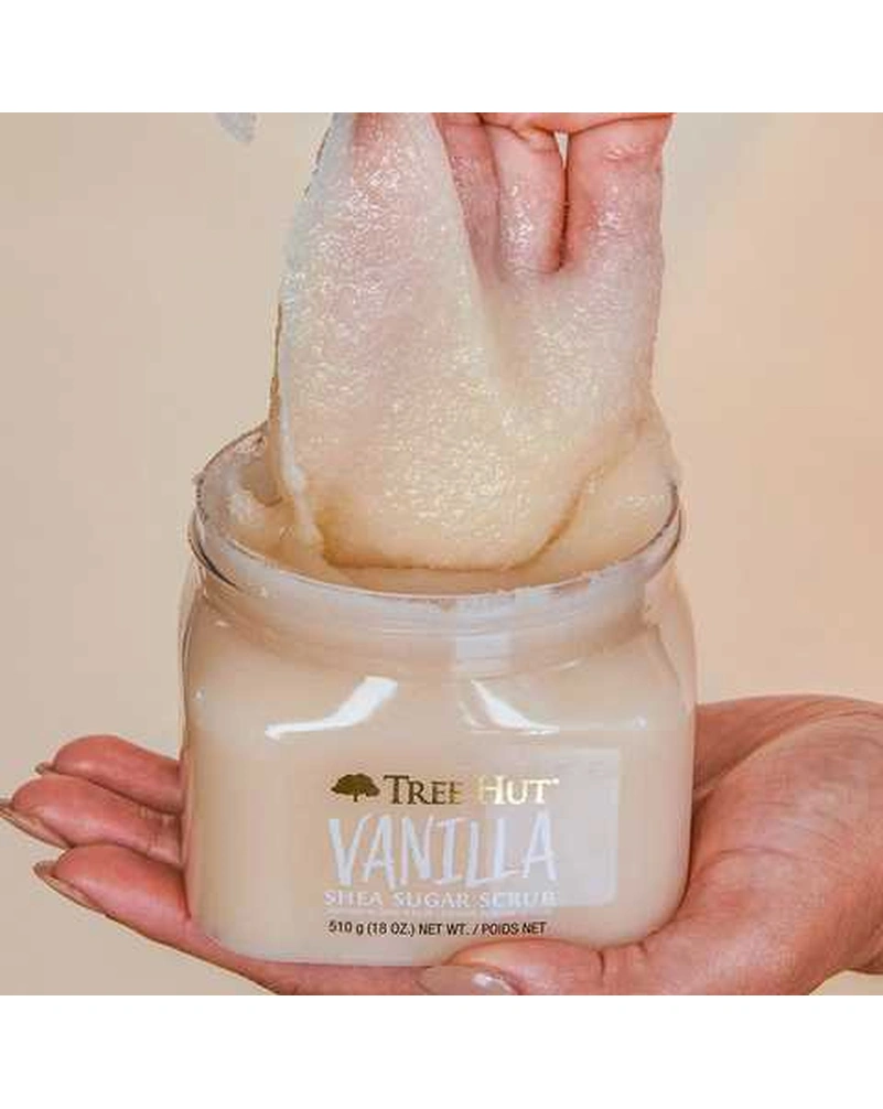 TREE HUT VANILLA SUGAR SCRUB - Скраб для тіла з класичним ванільним ароматом, 510г