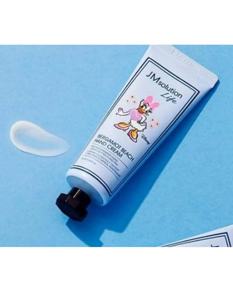 JMSOLUTION LIFE MARINE LIFE BERGAMOT BEACH HAND CREAM  - ЗВОЛОЖУЮЧИЙ КРЕМ ДЛЯ РУК, 50 МЛ.