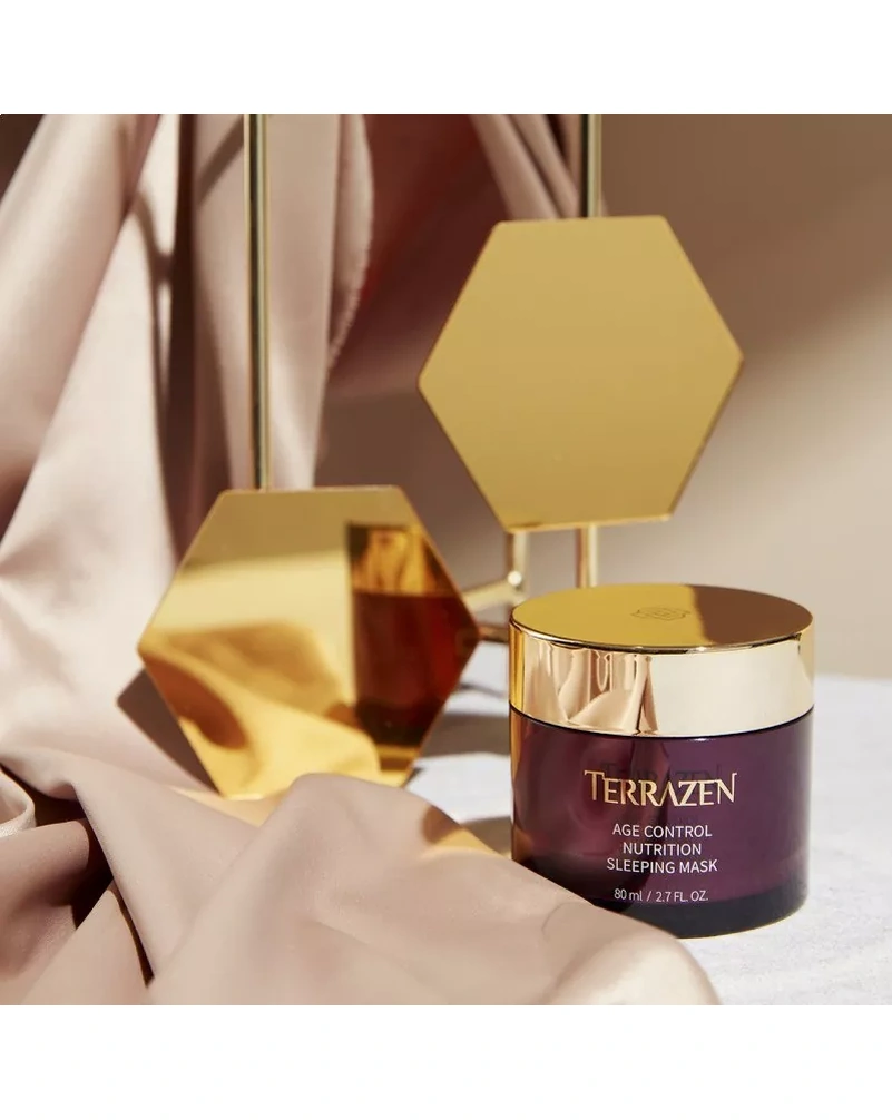 Омолаживающая питательная ночная маска против морщин Terrazen Age Control Nutrition Sleeping Mask, 80 мл