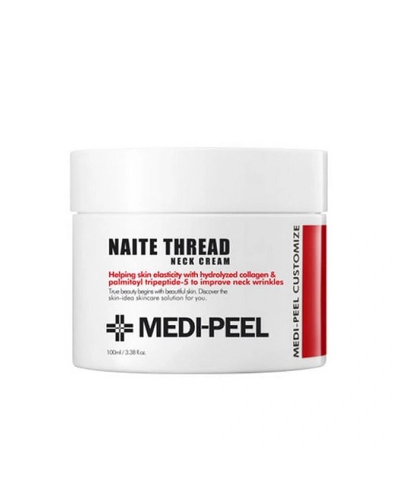 MEDI-PEEL NAITE THREAD NECK CREAM - АНТИВІКОВИЙ КРЕМ ДЛЯ ШИЇ ТА ЗОНИ ДЕКОЛЬТЕ, 100МЛ