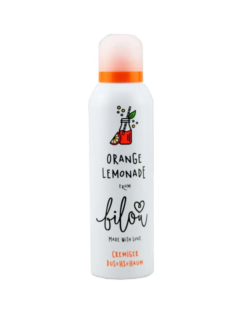 BILOU Shower Foam "Orange Lemonade" - Пінка для душу "Апельсиновий лимонад", 200 мл.