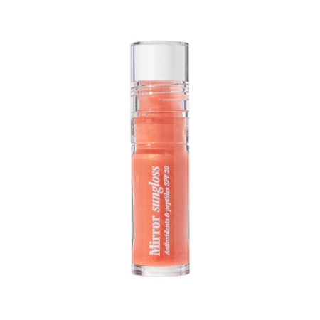 Сонцезахисний блиск для губ Hugs Mirror Sungloss Antioxidants & Peptides Sparkling Bellini SPF 20+ PA++, 5.5 мл