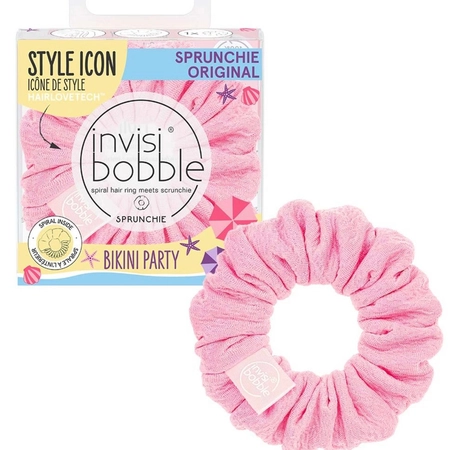 INVISIBOBBLE SPRUNCHIE Bikini Party Sun's Out, Bums Out - Резинка-браслет для волосся (рожева)