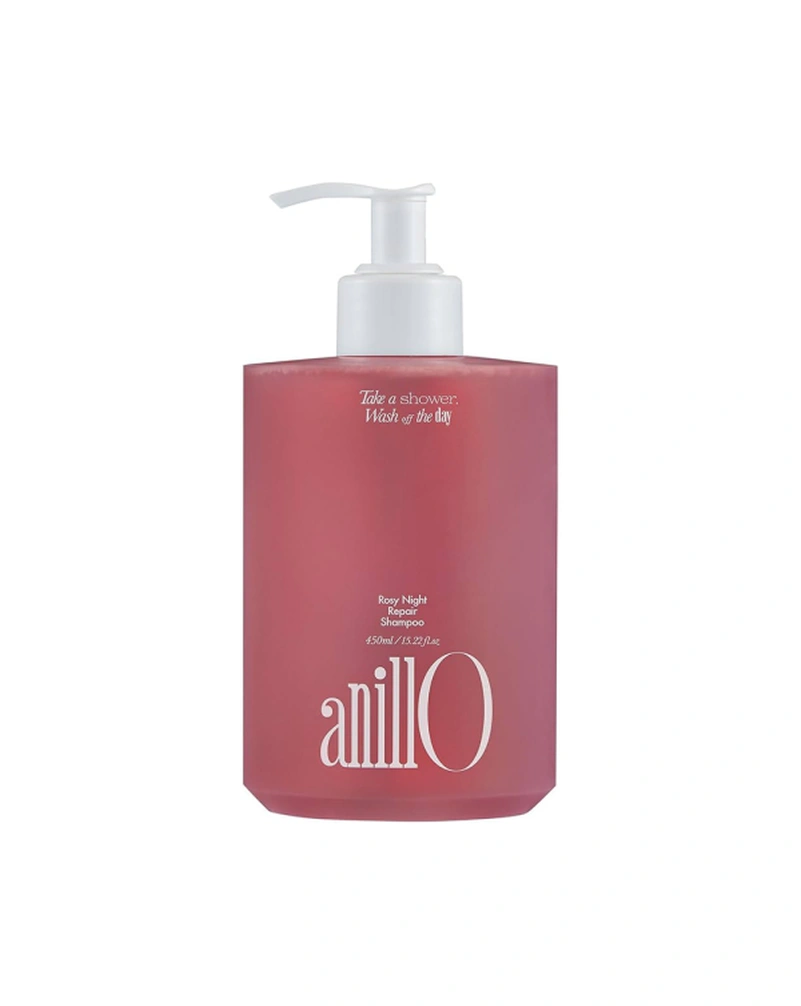 ВІДНОВЛЮЮЧИЙ ШАМПУНЬ ANILLO ROSY NIGHT REPAIR SHAMPOO, 450 МЛ