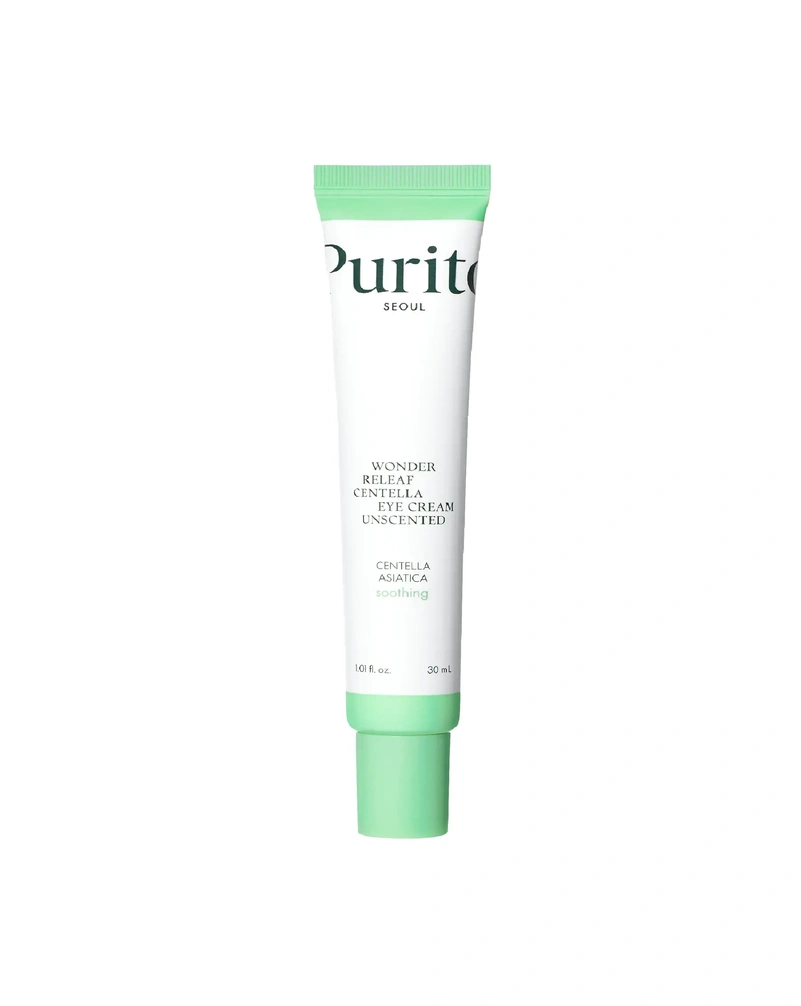 PURITO CENTELLA UNSCENTED EYE CREAM - КРЕМ НАВКОЛО ОЧЕЙ ІЗ ЦЕНТЕЛОЮ (БЕЗ ЕФІРНИХ ОЛІЙ), 30 МЛ