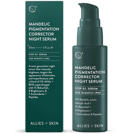 ALLIES OF SKIN MANDELIC PIGMENTATION CORRECTOR SERUM - НІЧНА СИРОВАТКА З МИГДАЛЬНОЮ КИСЛОТОЮ, 30МЛ