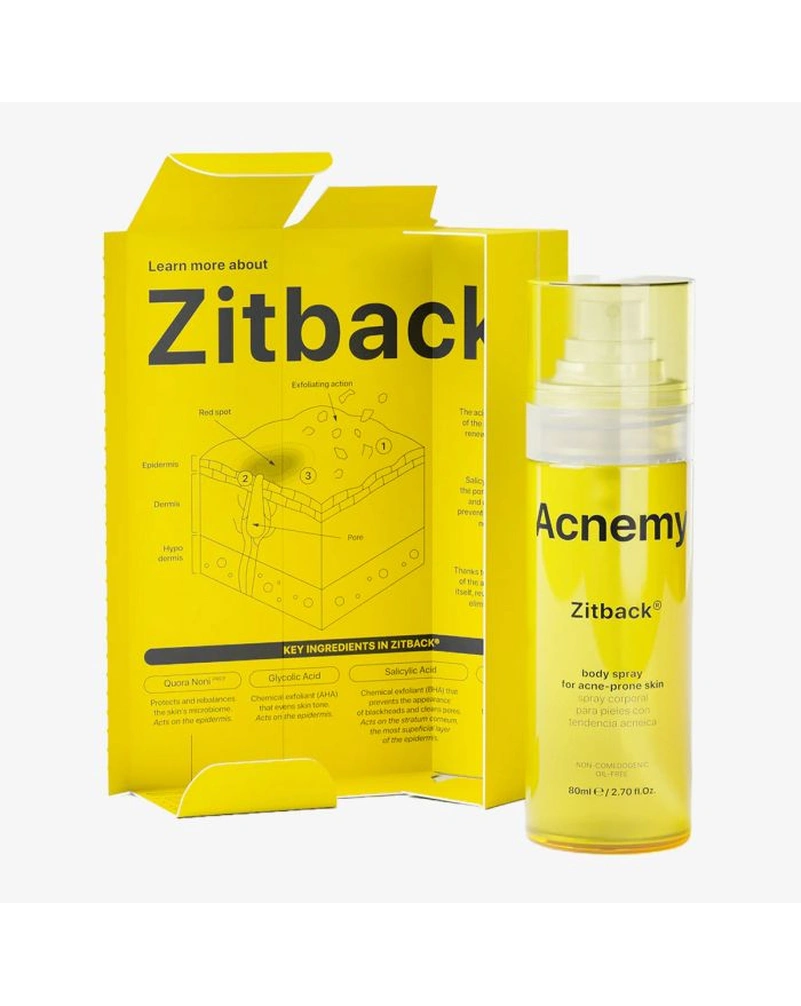 Спрей для тіла з акне Acnemy Zitback, 80 мл