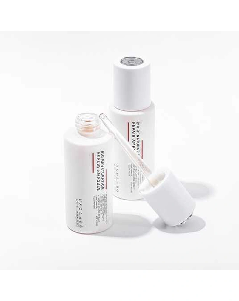 Антивікова сироватка з полінуклеотидами та пептидами USOLAB Bio Renaturation Repair Ampoule, 50 мл