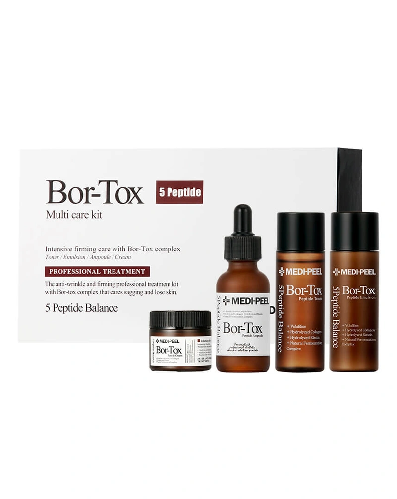 Medi-Peel Bor-Tox 5 Peptide Multi Care Kit - Набір ліфтинг-засобів проти зморшок