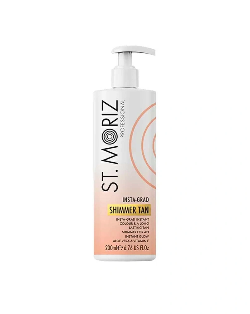 St Moriz Professional Insta-Grad Shimmer Tan - Засіб для легкої засмаги з ефектом шиммера,200 мл.