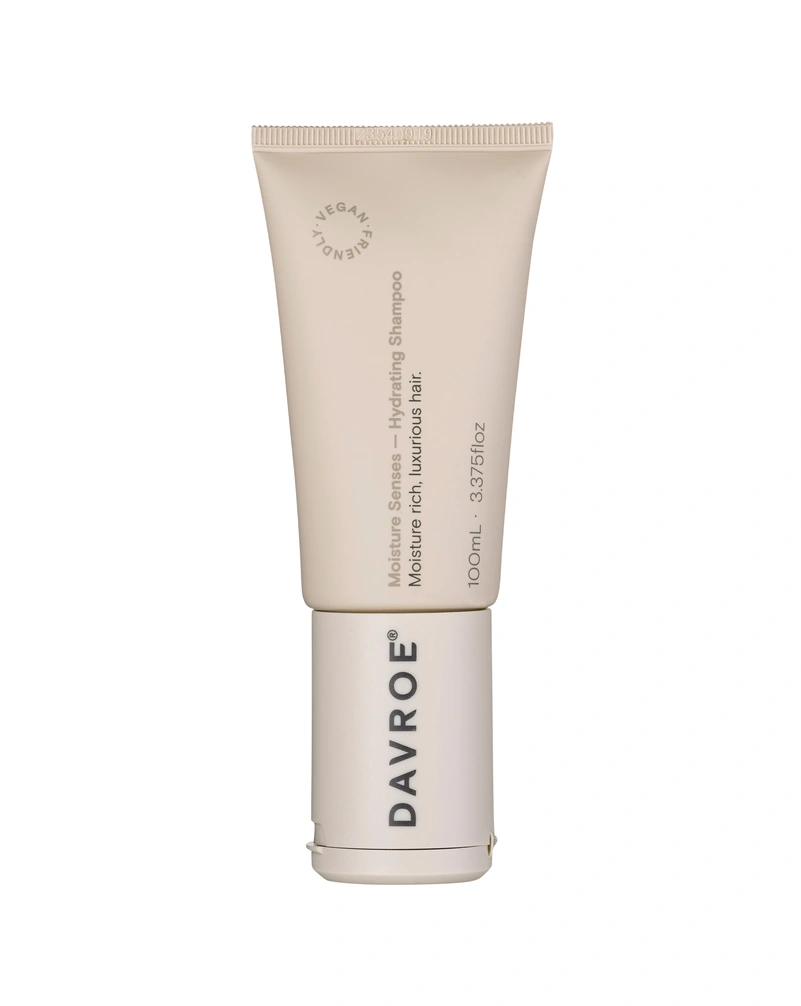 DAVROE Moisture Senses Hydrating Shampoo - Зволожувальний шампунь для волосся,100 мл.