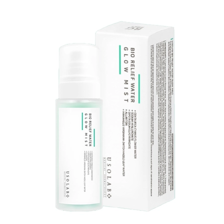Успокаивающий, освежающий и гидратирующий тонер – cпрей USOLAB Bio Relief Water Glow Mist, 100 мл