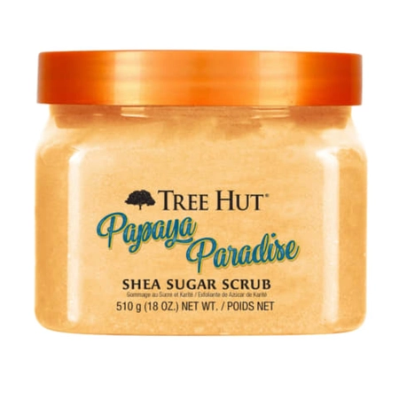 TREE HUT Papaya Paradise Sugar Scrub - Скраб для тіла з ароматом папаї, 510 г.