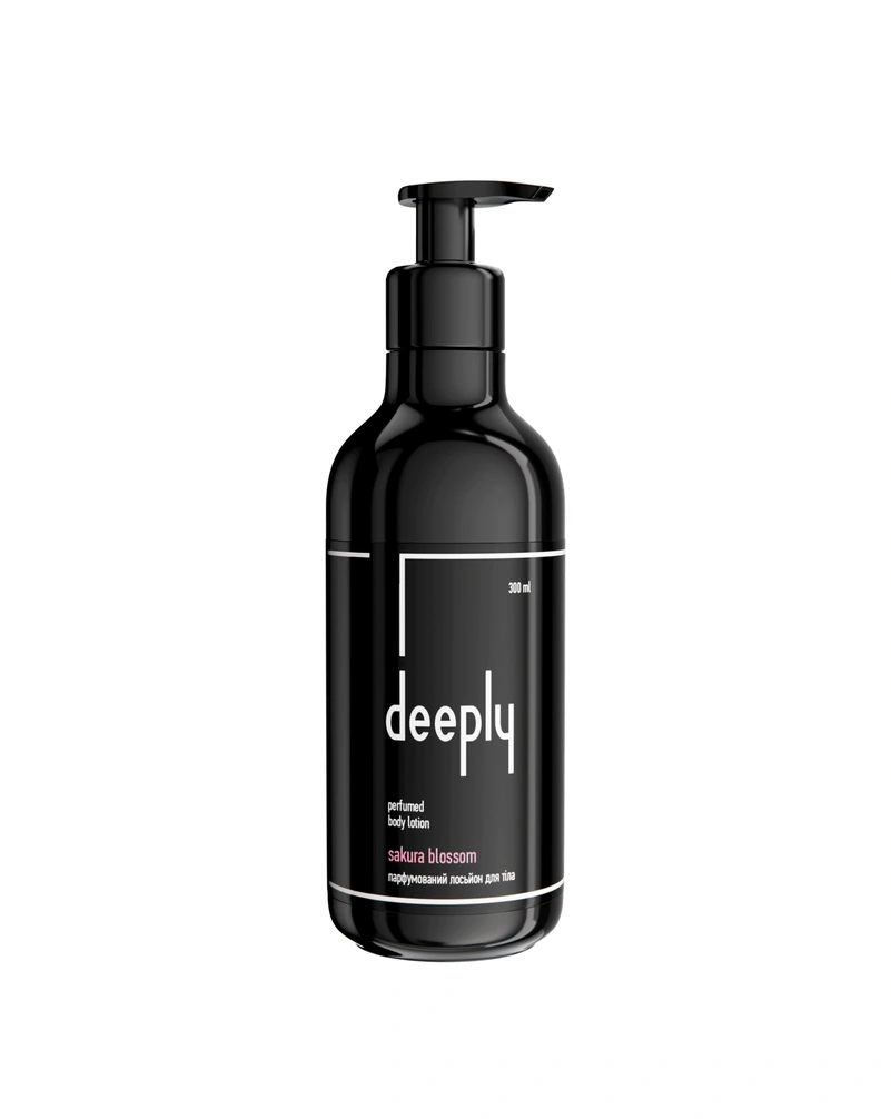 Парфумований лосьйон для тіла deeply sakura blossom perfumed body lotion, 300 мл