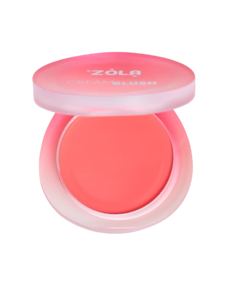 Кремовая румяная zola cream blush coral pop