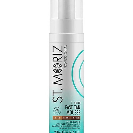 St.Moriz Pro Fast Tan - Автобронзат-мус для експрес  засмаги ,200 мл.