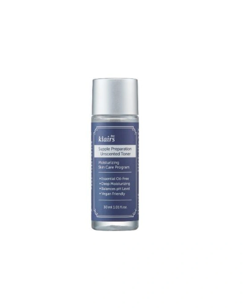 ВІДНОВЛЮВАЛЬНИЙ БАЛАНСУЮЧИЙ ТОНЕР ДЛЯ ОБЛИЧЧЯ DEAR, KLAIRS SUPPLE PREPARATION UNSCENTED TONER, 30 МЛ