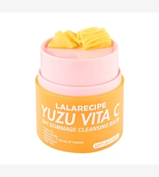 Очищающий бальзам-гоммаж с экстрактом юдзу LALARECIPE Yuzu Vita C 3in1 Gommage Cleansing Balm, 50 мл