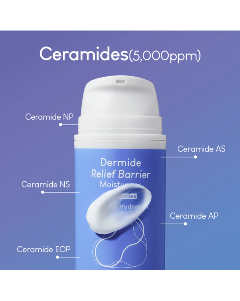 PURITO Dermide Relief Barrier Moisturizer - Зволожуючий бар'єрний крем,100 мл.