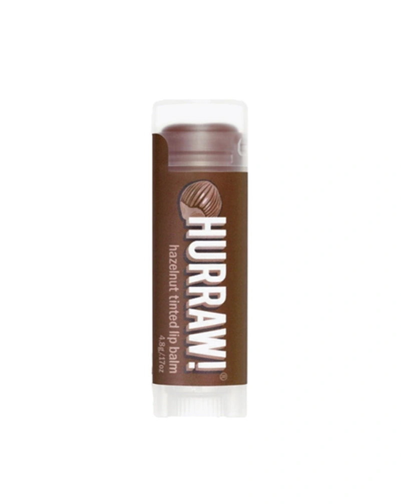 HURRAW! HAZELNUT TINTED LIP BALM - БАЛЬЗАМ ДЛЯ ГУБ "ЛІСОВИЙ ГОРІХ", 4,8Г