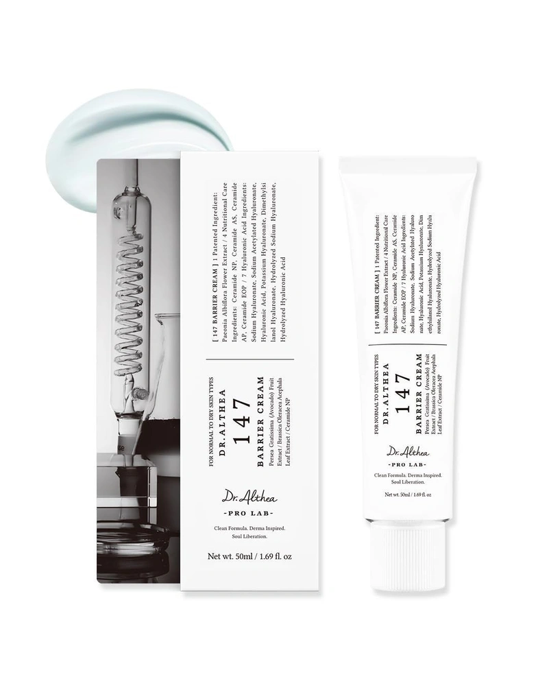 Восстанавливающий крем для лица dr.althea barrier 147 barrier cream, 50 мл